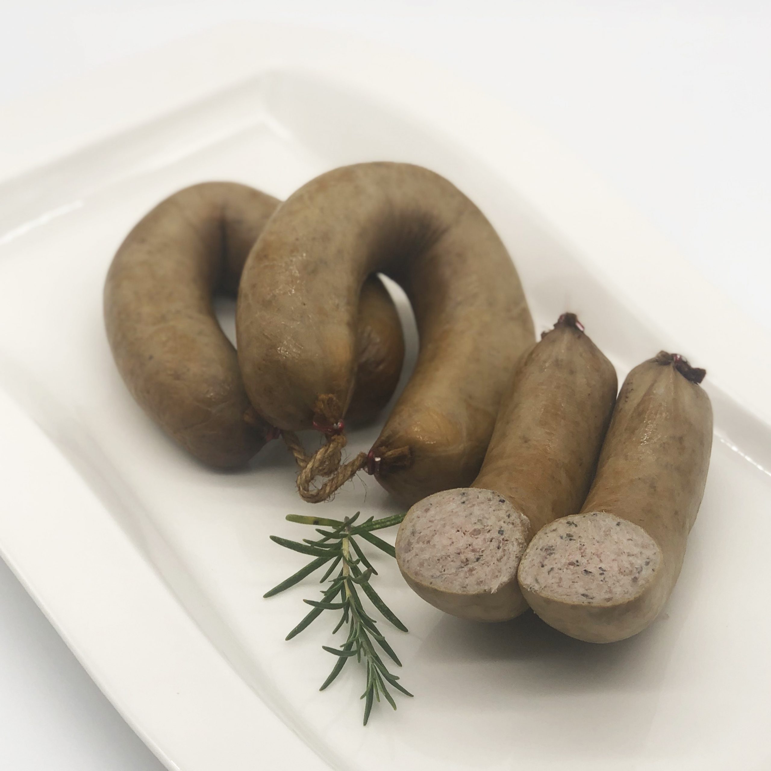 Geräucherte hausgemachte Leberwurst im Ring (2 Stück) – Der Pfaröller ...