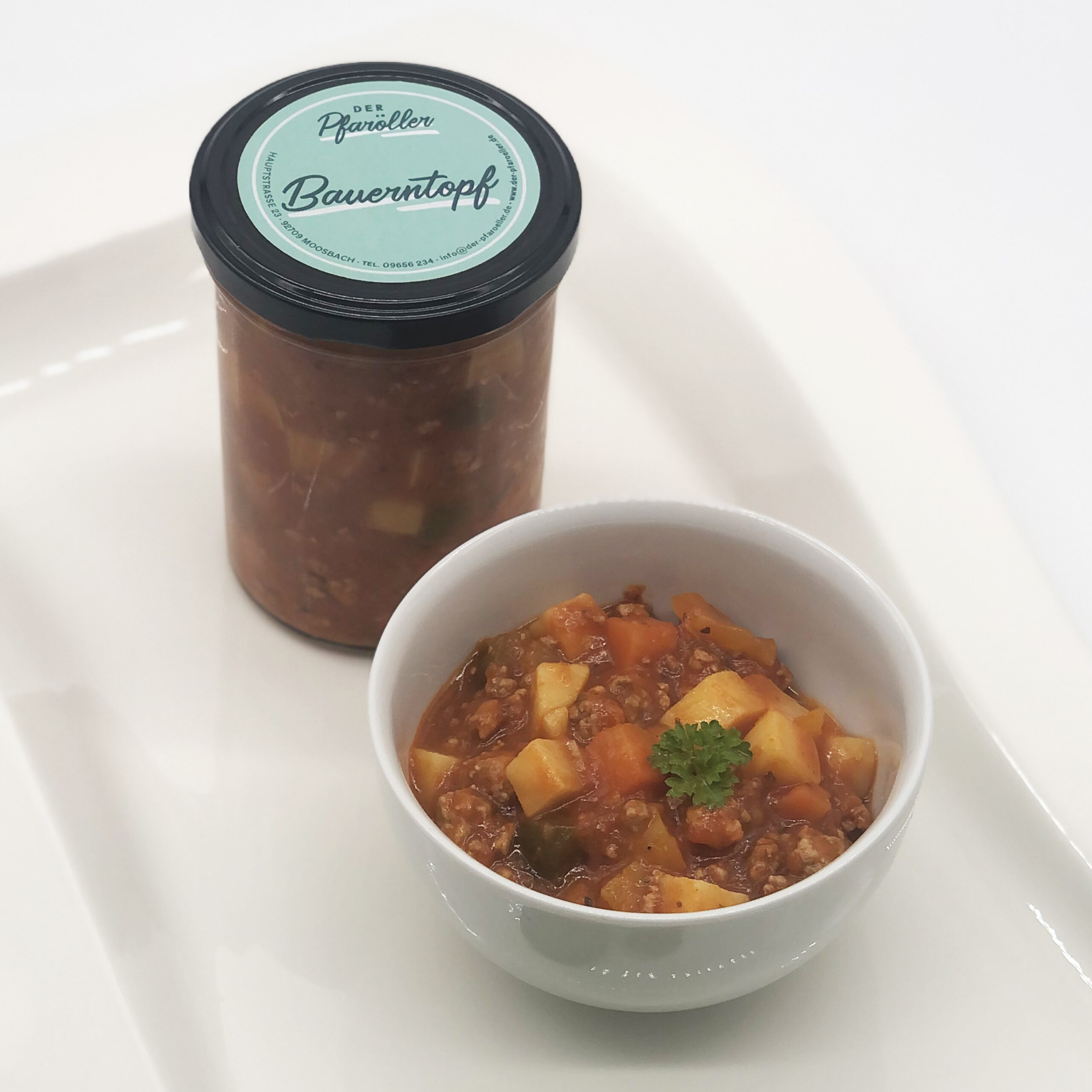 hausgemachter Bauerntopf im Glas (2 Gläser á 400 gr. | Gesamtgewicht ...