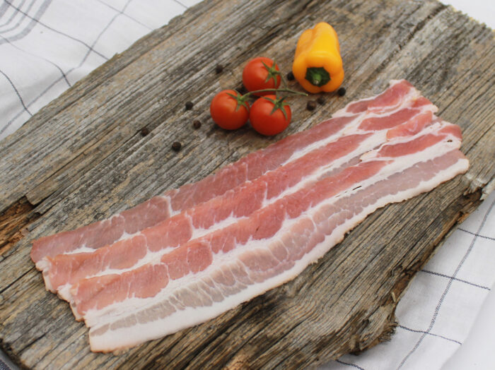 bacon in scheiben
