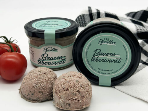 Bauernleberwurst im Glas