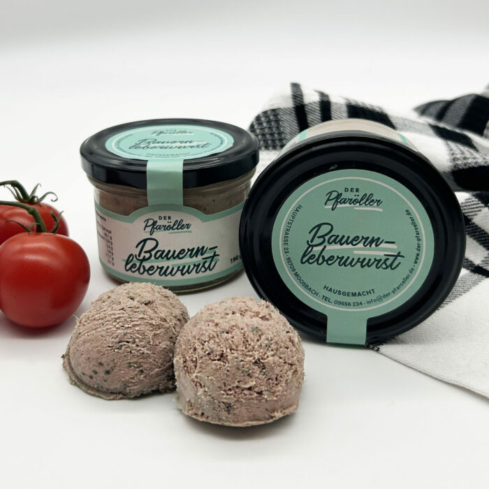 Bauernleberwurst im Glas