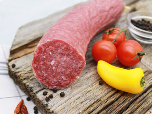 Knoblauchsalami
