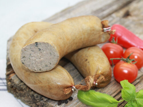 Bauernleberwurst im Ring