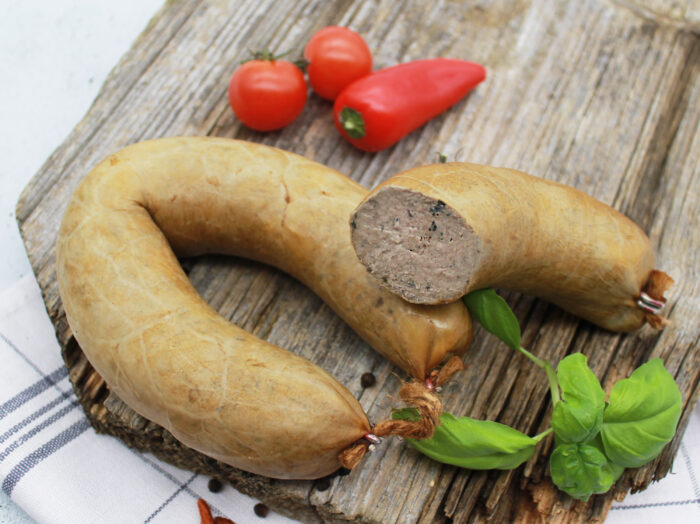 Bauernleberwurst im Ring