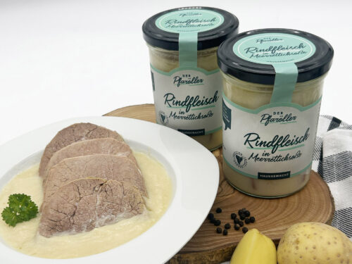 Rindfleisch in Meerrettichsoße (2 Gläser)