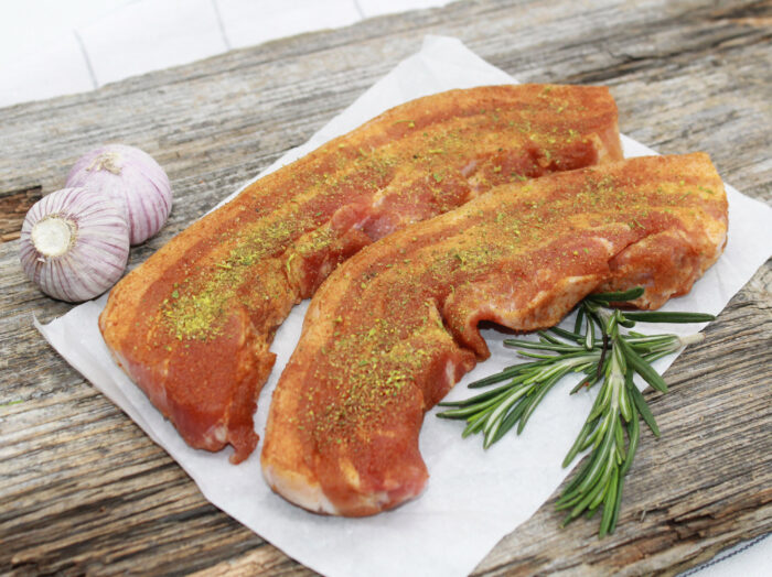 Grillbauch gewürzt
