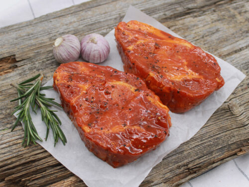 Schweinekamm Steak - Texas