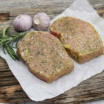 Schweinerücken Steak - Kräuter, mariniert