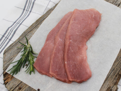 Schweineschnitzel aus der Oberschale (3 Stück)